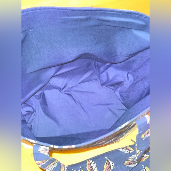 Handmade tote bag with matching pouch - Picture 3 of 3